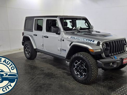 Used 2023 Jeep Wrangler Unlimited Rubicon 4xe w/ Dual Top Group image 1
