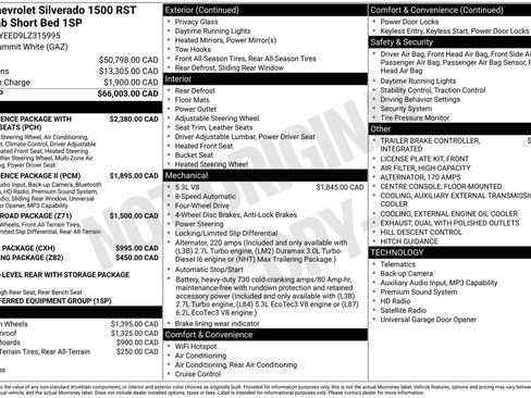 Used 2020 Chevrolet Silverado 1500 RST AWD/4WD image 75