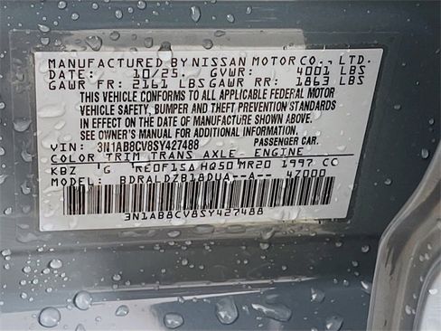 New 2025 Nissan Sentra SV image 21