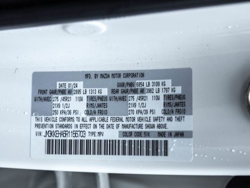 Used 2024 MAZDA CX-90 Plug-In Hybrid w/ Premium Plus AWD/4WD image 38