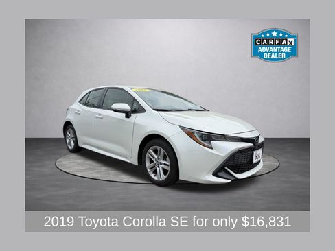 Used 2019 Toyota Corolla SE w/ Carpet Mat Package FWD image 1