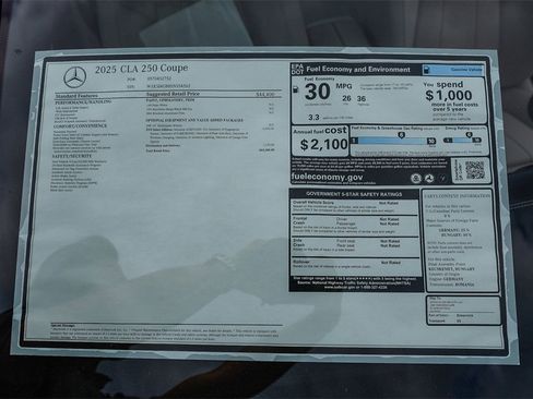 New 2025 Mercedes-Benz CLA 250 image 27
