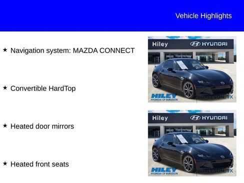 Used 2017 MAZDA MX-5 Miata RF Grand Touring RWD image 10