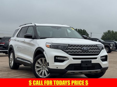 Used 2022 Ford Explorer Limited w/ Limited Technology Package RWD image 1
