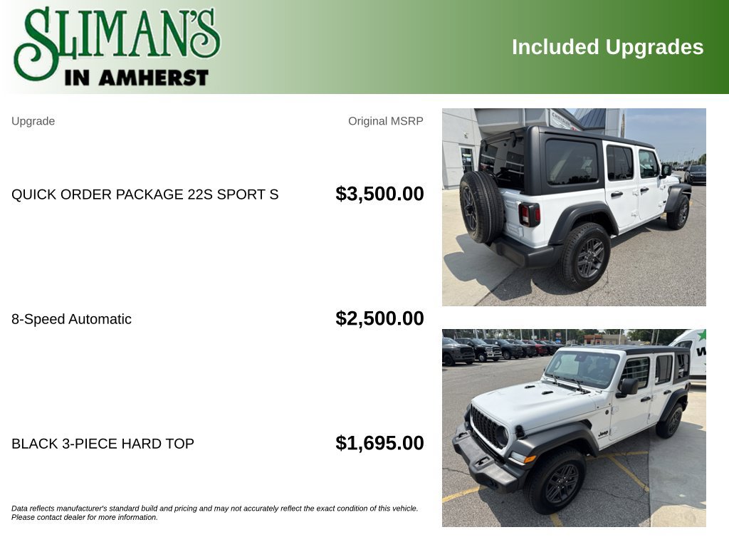 Used 2024 Jeep Wrangler Unlimited Sport AWD/4WD image 5