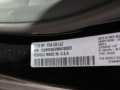 Used 2021 RAM 1500 Big Horn RWD image 46