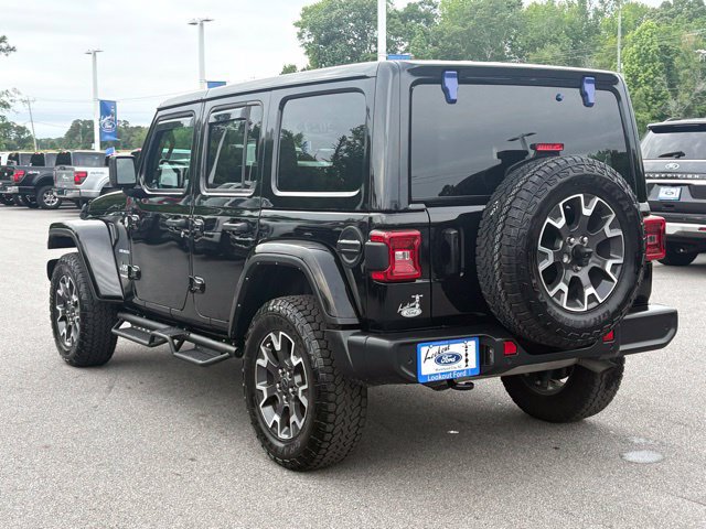 Used 2024 Jeep Wrangler Unlimited Sahara w/ Safety Group AWD/4WD image 3