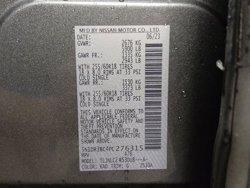 Used 2023 Nissan Pathfinder SV AWD/4WD image 33