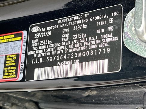 Used 2021 Kia K5 GT-Line AWD/4WD image 31