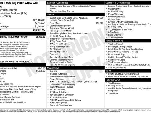 Used 2024 RAM 1500 Big Horn AWD/4WD image 35