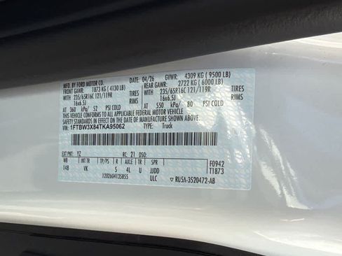 New 2026 Ford Transit 350 148 High Roof Extended w/ Load Area Protection Package RWD image 29