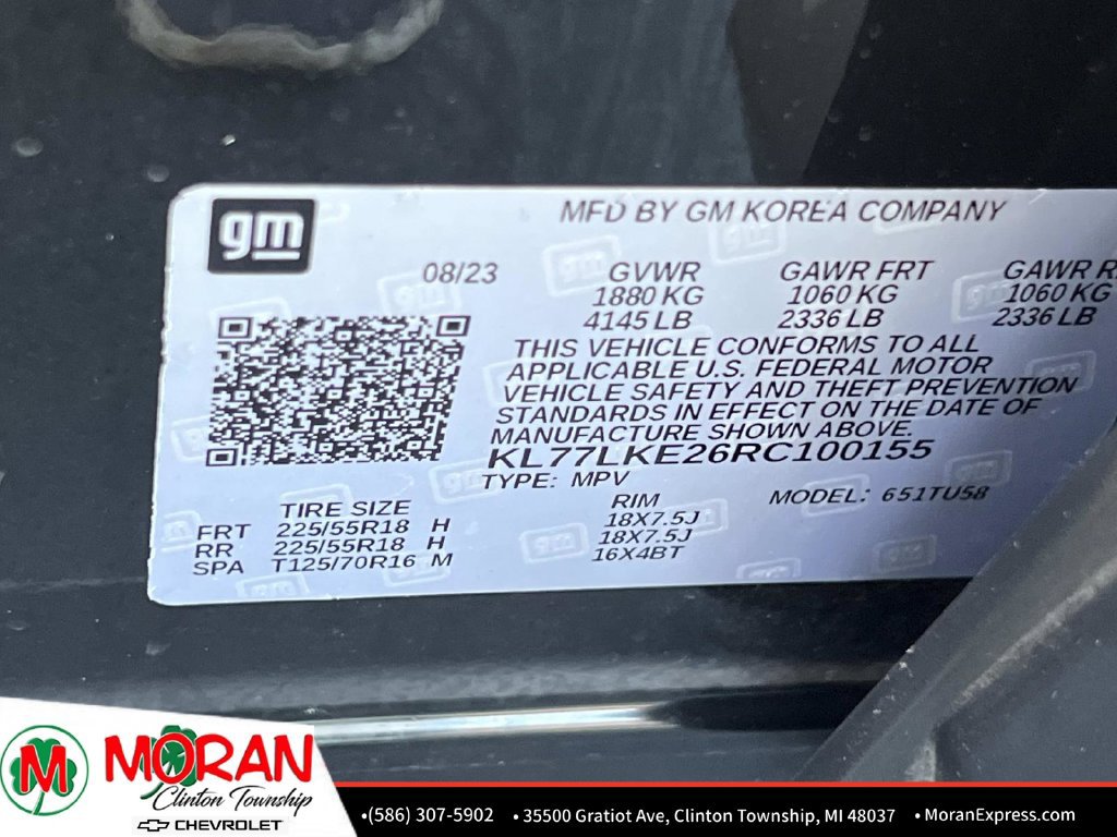 Used 2024 Chevrolet Trax ACTIV w/ Driver Confidence Package FWD image 18