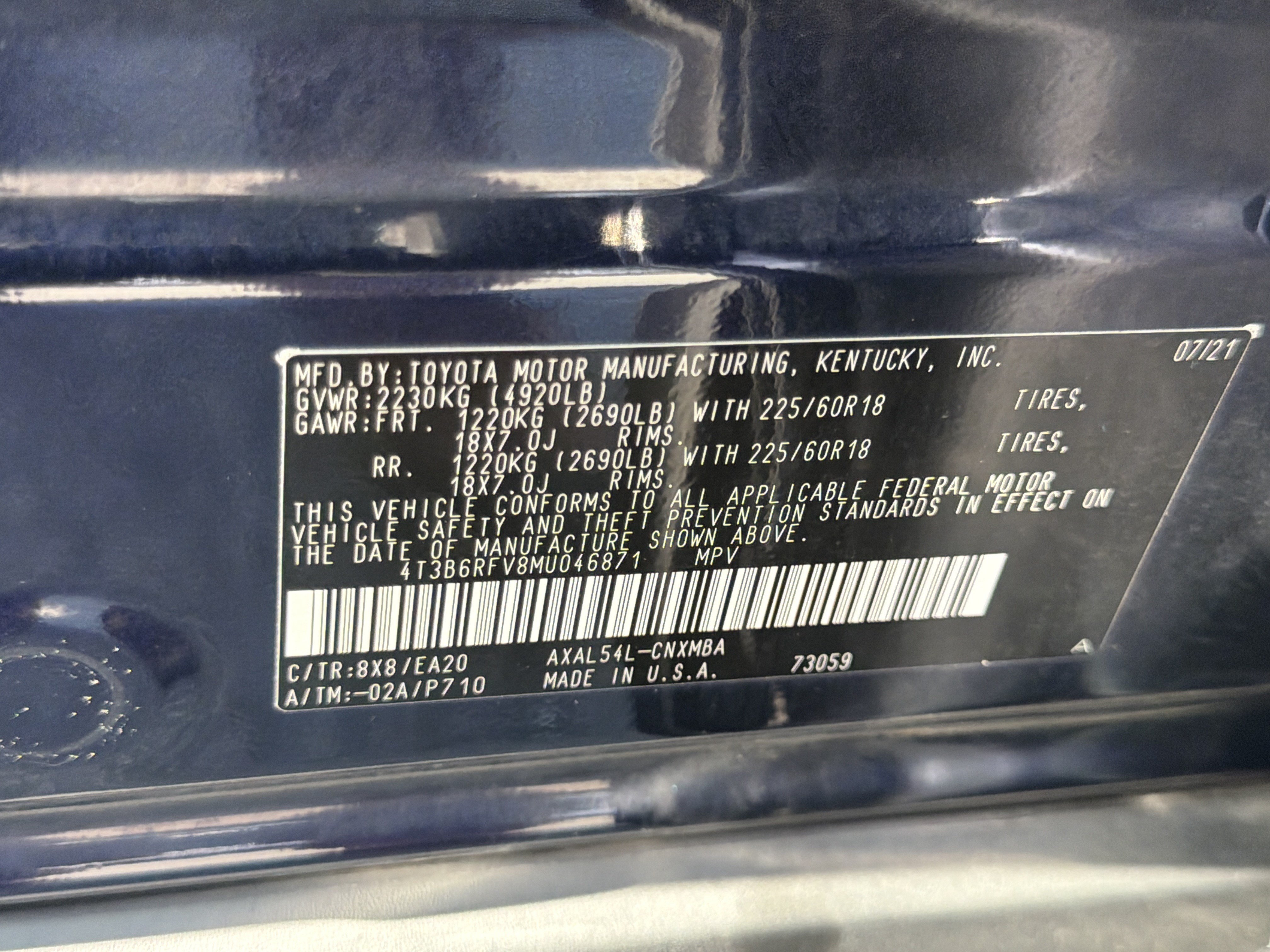 Used 2021 Toyota RAV4 XLE Premium AWD/4WD image 32