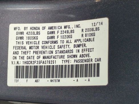 Used 2015 Honda Accord LX image 23