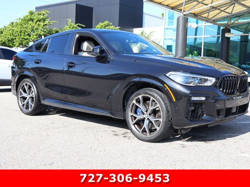 Used 2021 BMW X6 M50i w/ Executive Package AWD/4WD image 10