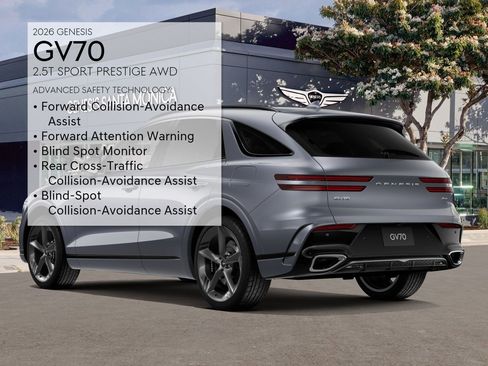 New 2026 Genesis GV70 2.5T Sport Prestige AWD/4WD image 11