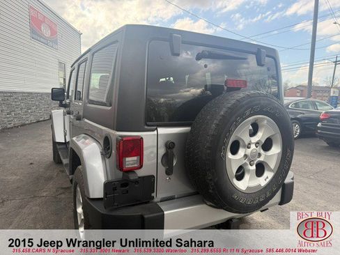 Used 2015 Jeep Wrangler Unlimited Sahara w/ Dual Top Group image 5