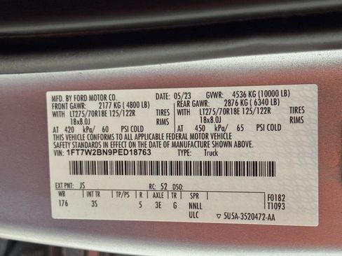 Used 2023 Ford F250 XLT w/ 360-Degree Camera Package AWD/4WD image 72