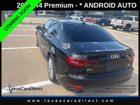 Used 2018 Audi A4 2.0T Ultra Premium w/ Convenience Package FWD image 3