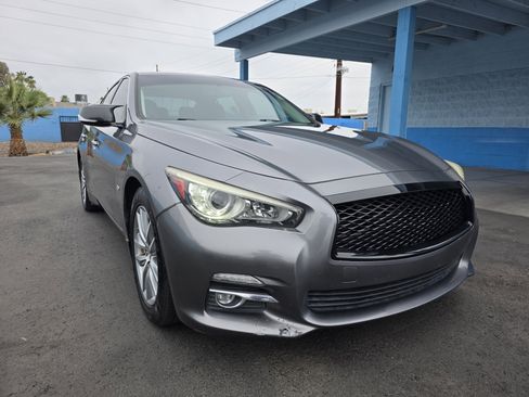 Used 2016 INFINITI Q50 3.0t Premium w/ 3.0T Premium Plus Package RWD image 1