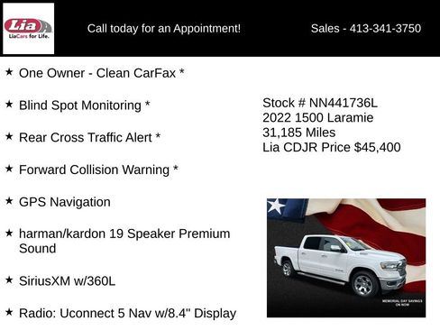 Used 2022 RAM 1500 Laramie AWD/4WD image 16