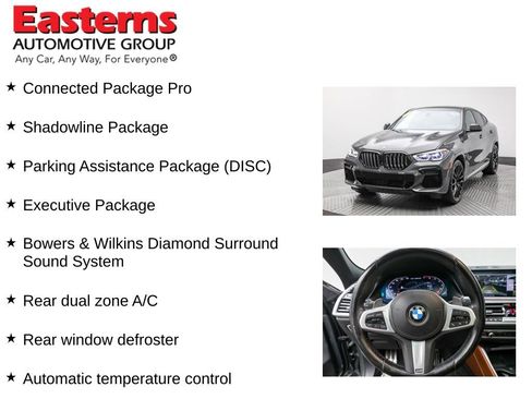 Used 2023 BMW X6 M50i w/ Executive Package AWD/4WD image 11