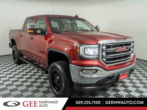 Used 2018 GMC Sierra 1500 SLT w/ Max Trailering Package AWD/4WD image 1