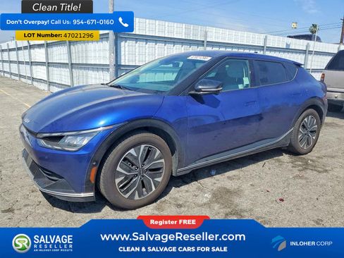 Used 2023 Kia EV6 Wind w/ Wind Technology Package RWD image 1