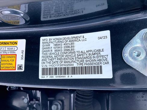 Used 2023 Honda Accord EX image 34