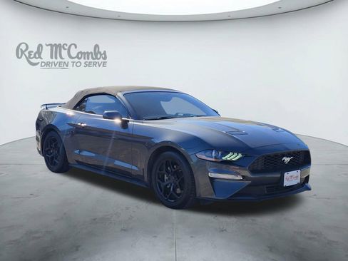Certified 2019 Ford Mustang Convertible image 1