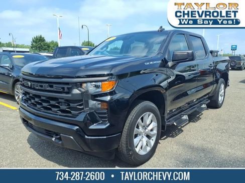 Certified 2023 Chevrolet Silverado 1500 Custom AWD/4WD image 1