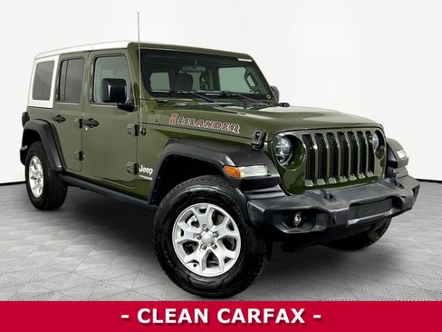 Used 2021 Jeep Wrangler Unlimited Sport AWD/4WD image 3