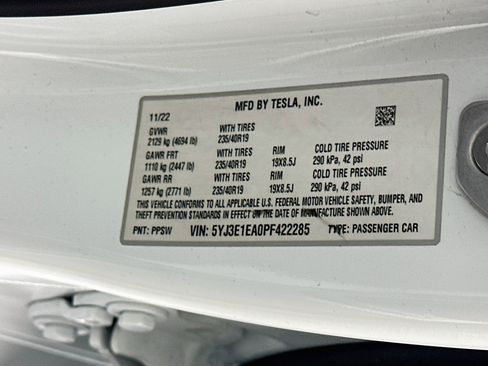 Used 2023 Tesla Model 3 Standard Range RWD image 12