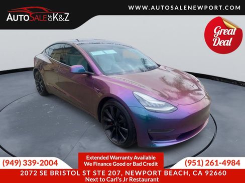 Used 2020 Tesla Model 3 Performance AWD/4WD image 2