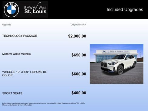 New 2026 BMW X1 xDrive28i w/ Technology Package image 17