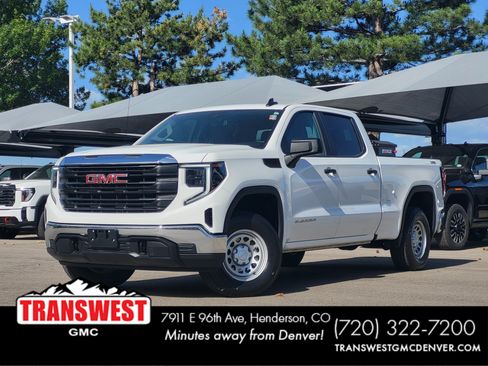 Certified 2025 GMC Sierra 1500 Pro w/ Pro Value Package AWD/4WD image 1