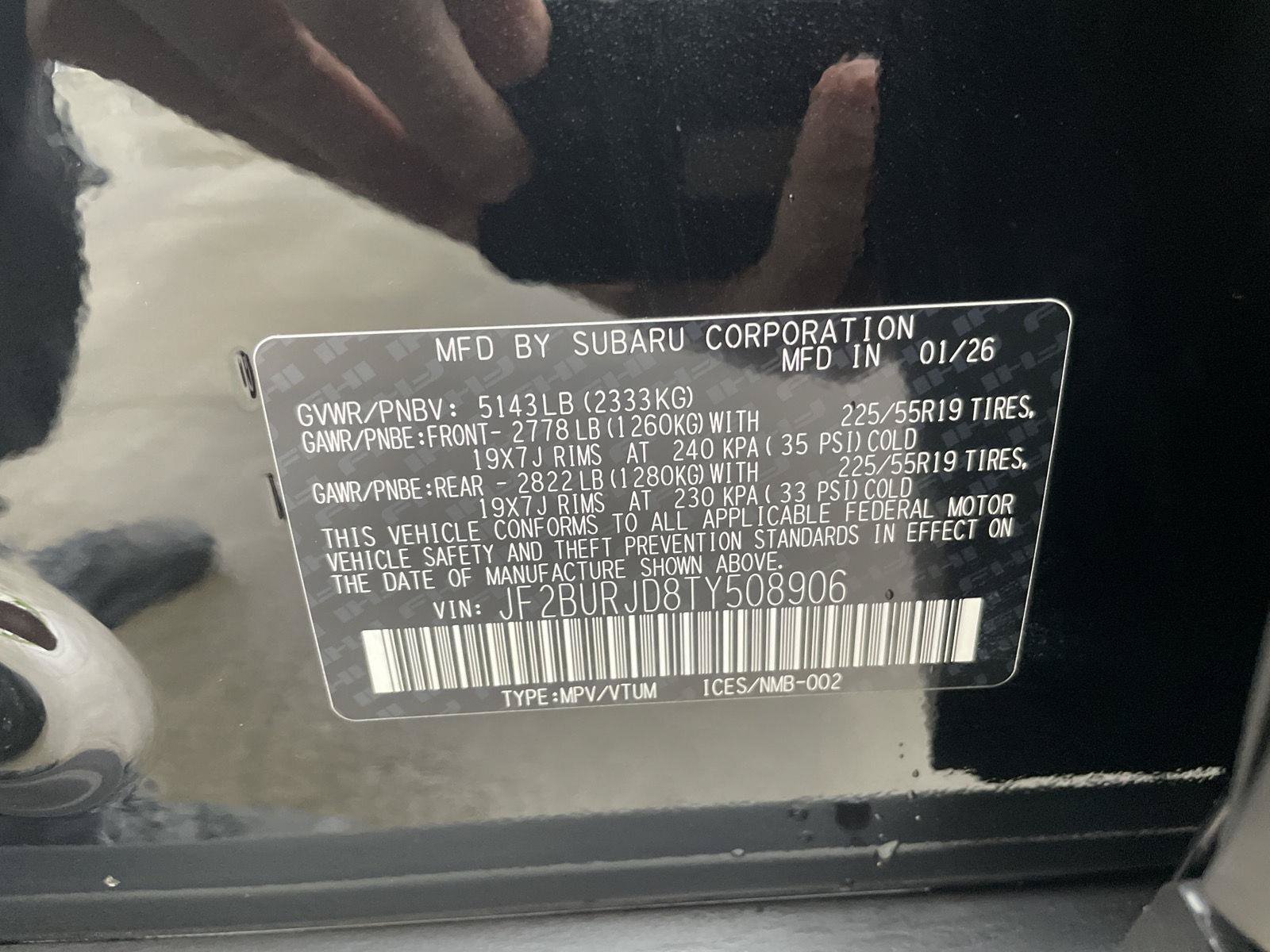 Certified 2026 Subaru Outback Touring XT AWD/4WD image 31
