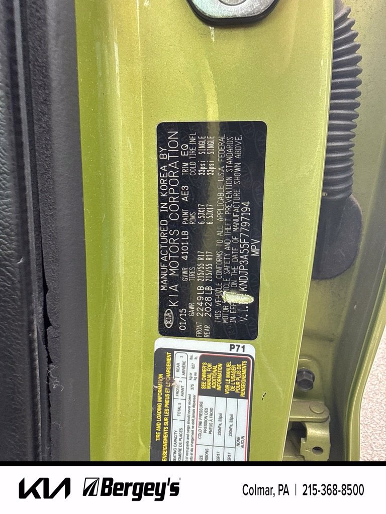 Used 2015 Kia Soul + w/ Primo Package FWD image 10