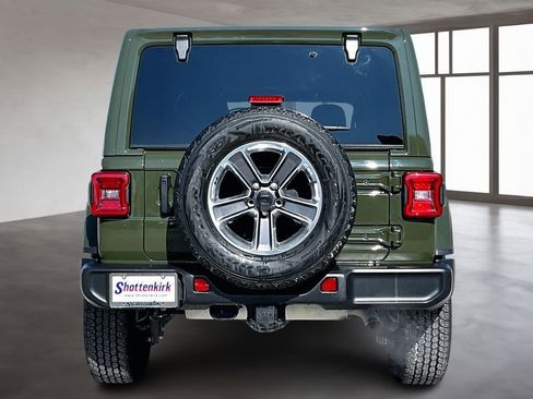 Used 2022 Jeep Wrangler Unlimited Sahara w/ LED Lighting Group image 5