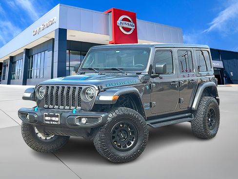 Used 2022 Jeep Wrangler Unlimited Rubicon 4xe w/ Cold Weather Group AWD/4WD image 1