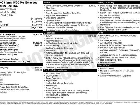 New 2026 GMC Sierra 1500 Pro w/ Graphite Edition AWD/4WD image 3