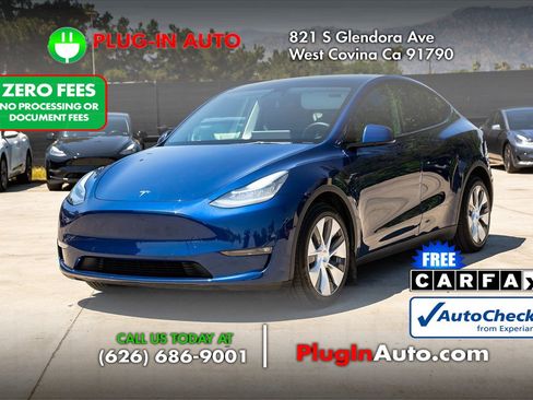 Used 2021 Tesla Model Y Long Range AWD/4WD image 1