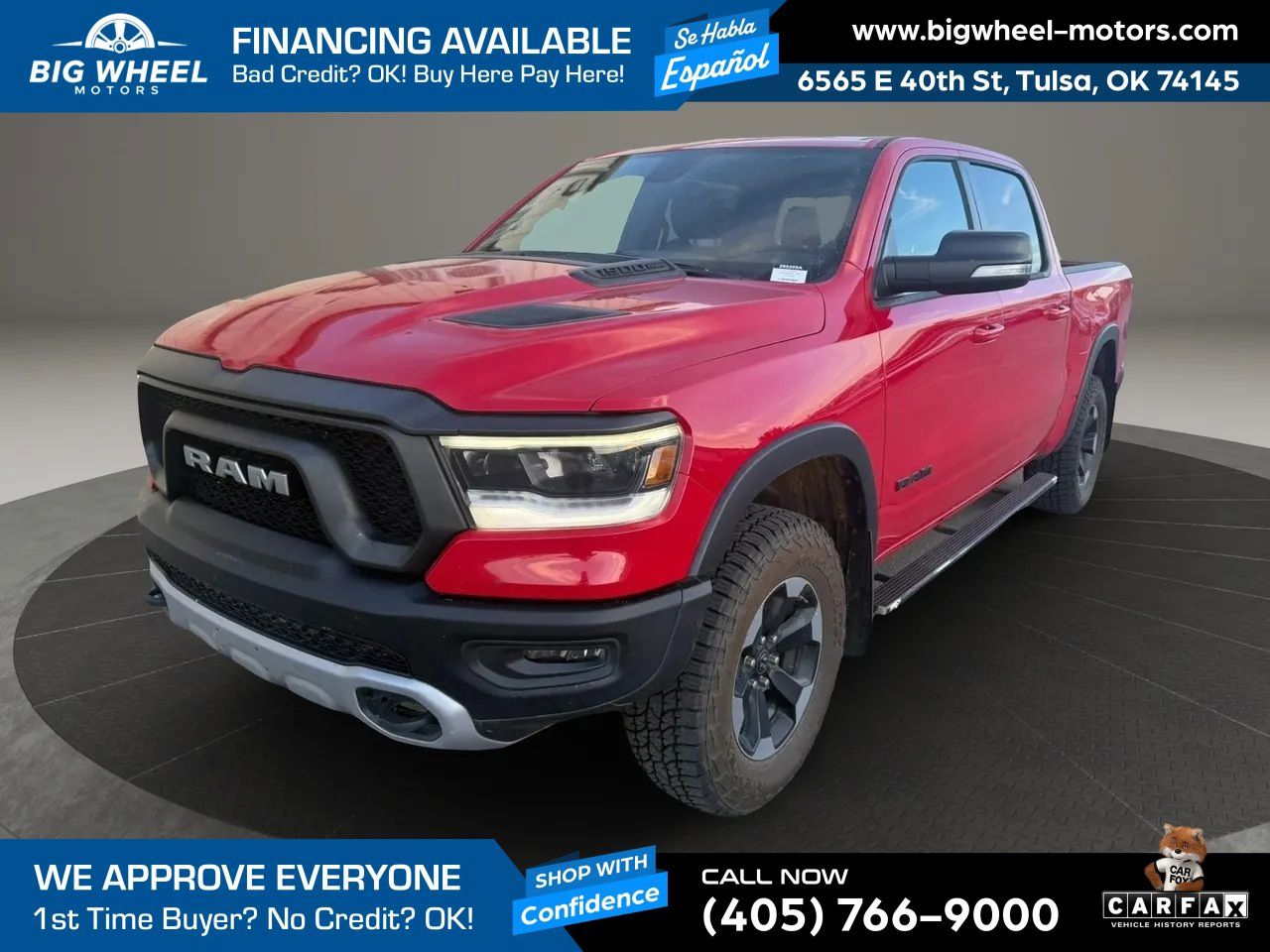 Used 2019 RAM 1500 Rebel w/ Rebel Level 1 Equipment Group AWD/4WD image 1