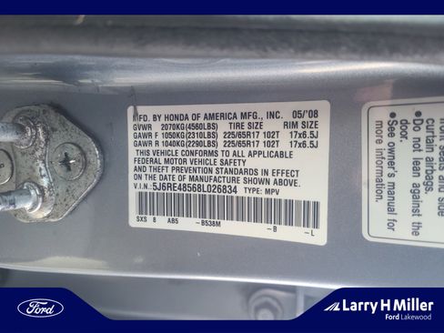 Used 2008 Honda CR-V EX image 25