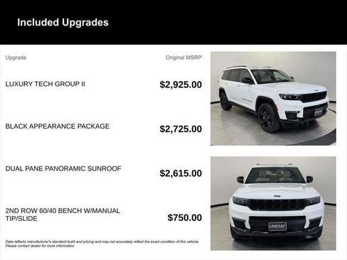 Certified 2025 Jeep Grand Cherokee L Limited w/ Luxury Tech Group II AWD/4WD image 11