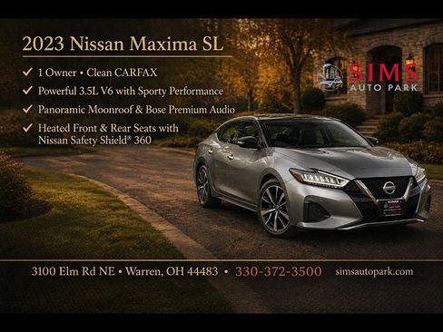 Used 2023 Nissan Maxima SL FWD image 1