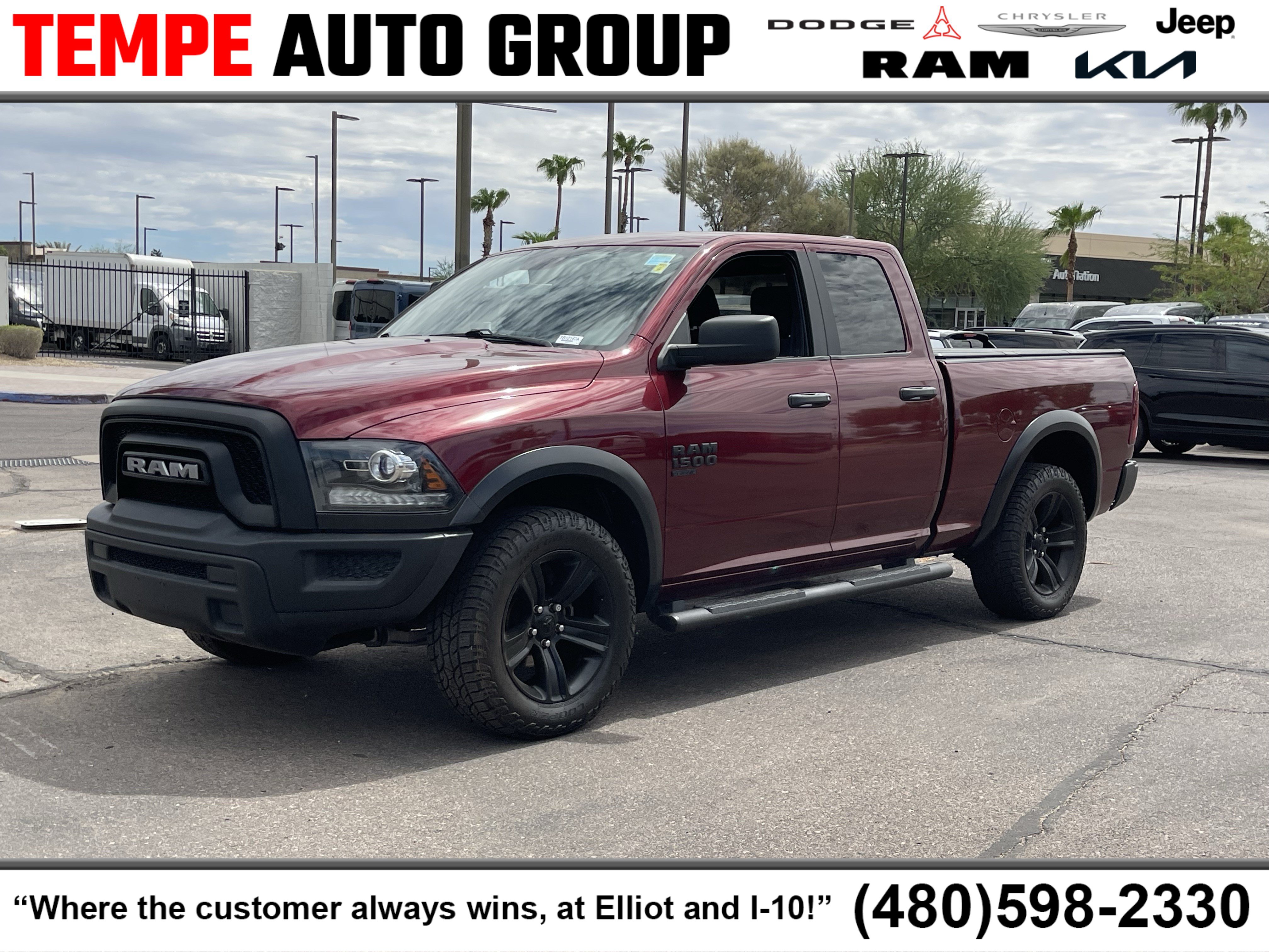Certified 2022 RAM 1500 Warlock w/ Electronics Group AWD/4WD image 1