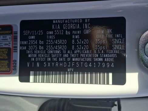 New 2026 Kia Sorento EX image 22