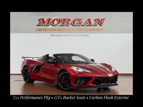 Used 2022 Chevrolet Corvette Stingray Preferred Conv w/ Z51 Performance Package RWD image 1