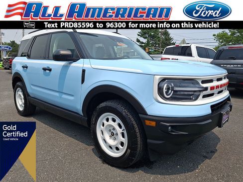 Certified 2023 Ford Bronco Sport Heritage w/ Heritage Convenience Package AWD/4WD image 1
